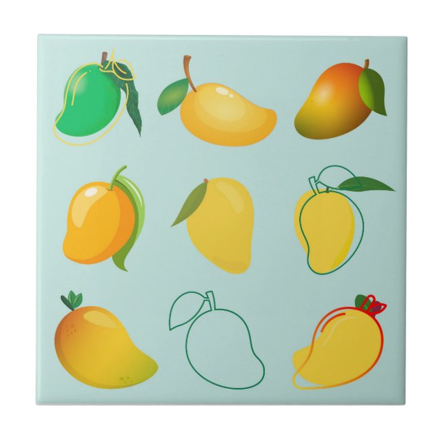 Azulejo Mango Fresco (Frente)