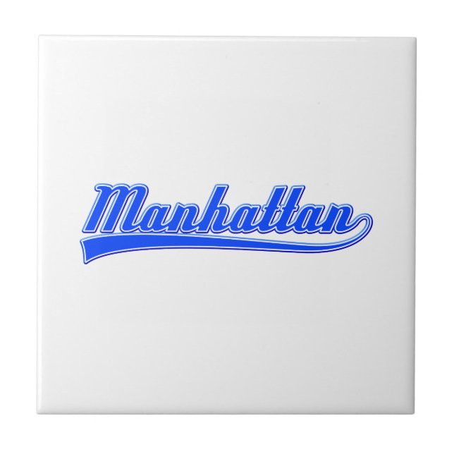 Azulejo Manhattan con Swash (Frente)