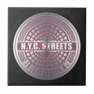 Azulejo Manhole Covers Brooklyn