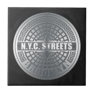 Azulejo Manhole Covers Brooklyn