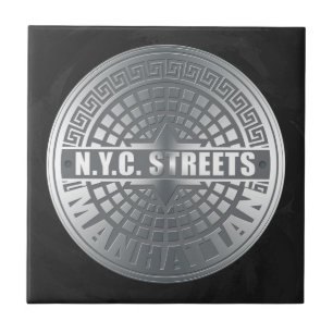 Azulejo Manhole Covers Manhattan