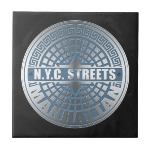 Azulejo Manhole Cubre Manhattan