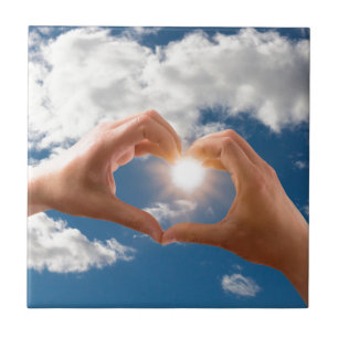 Azulejo Manos de amor