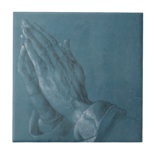 Azulejo Manos de rogación de Albrecht Durer