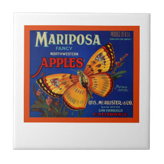 Azulejo Manzanas de Mariposa