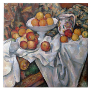 Azulejo Manzanas y Naranjas, Paul Cezanne, 1895-1900