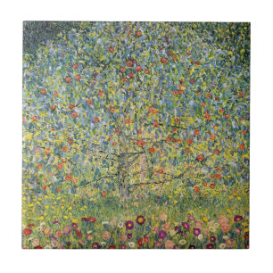 Azulejo Manzano por Gustav Klimt, Arte Nouveau Antiguo