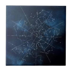 Azulejo Mapa celestial