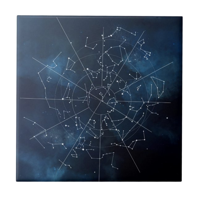 Azulejo Mapa celestial (Frente)