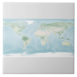 Azulejo Mapa del Explorador de la superficie terrestre