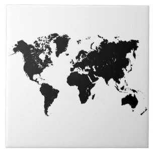 AZULEJO MAPA DEL MUNDO
