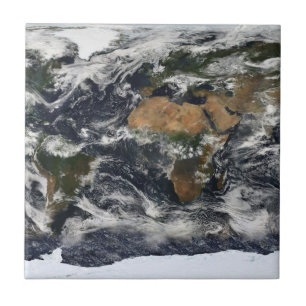 Azulejo Mapa Mundial MODIS