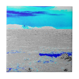 Azulejo mar azul
