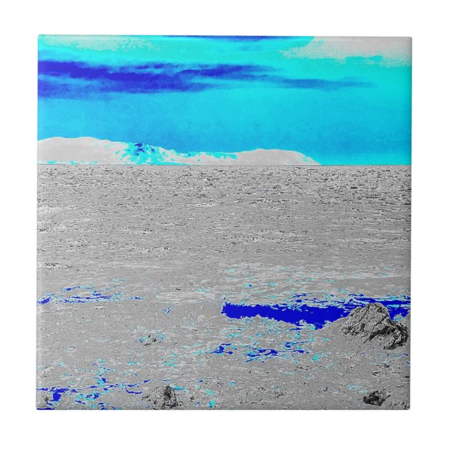 Azulejo mar azul (Frente)