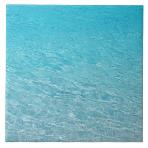 Azulejo Mar azul claro y tranquilo