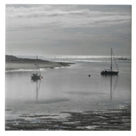 Azulejo Mar gris y veleros mosaicos cerámicos
