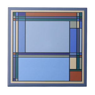 Azulejo Maravillosas artes y artesanías con patrones geomé