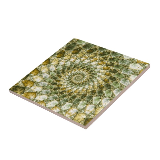 Azulejo Marbble Shards - Arte Mandelbrot (Lado)