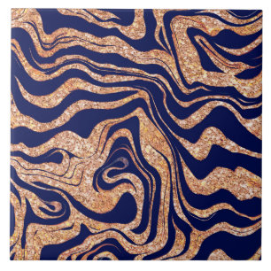 Azulejo Marbly Purple & Rubor Purpurina Rosa Cute Girly Gl