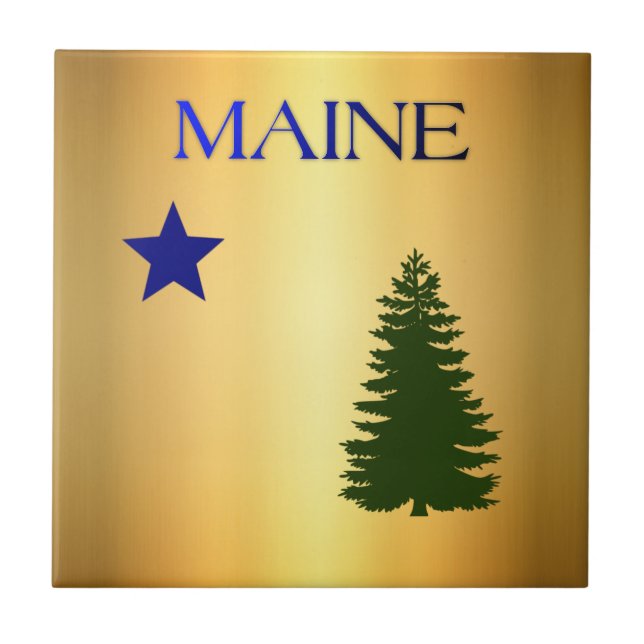 Azulejo Marca Maine (1901) (Frente)