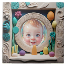 Azulejo Marco de arcilla