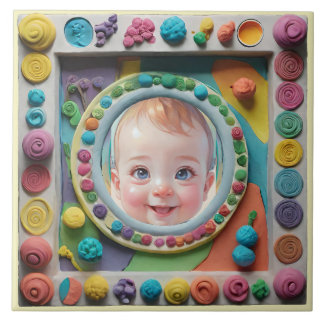 Azulejo Marco de arcilla