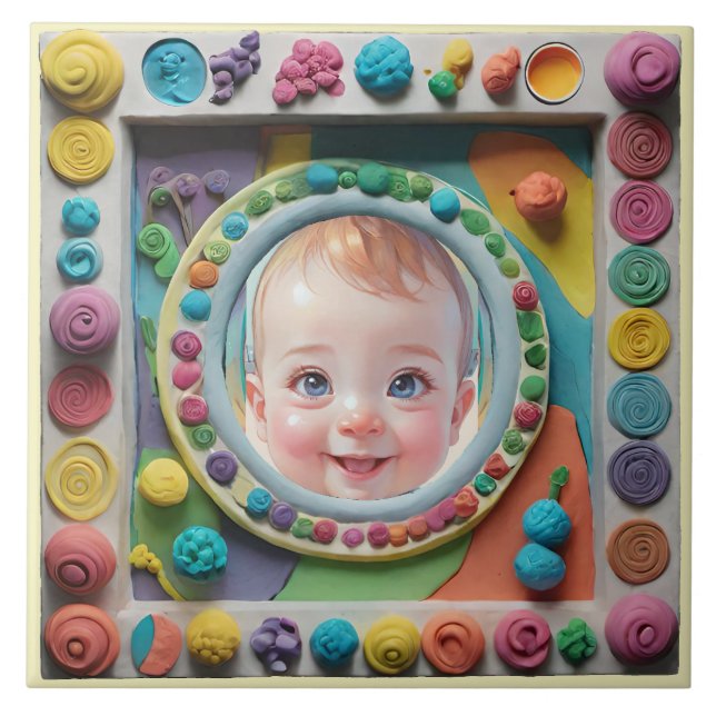 Azulejo Marco de arcilla (Frente)