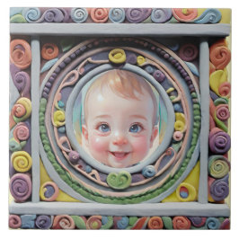 Azulejo Marco de arcilla