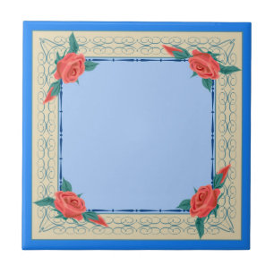 Azulejo marco Rosa