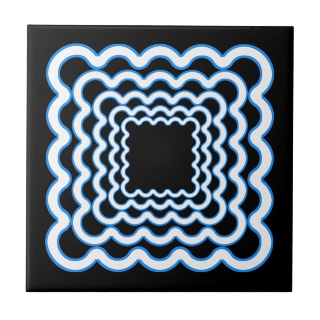 Azulejo Marcos ondulados (Frente)