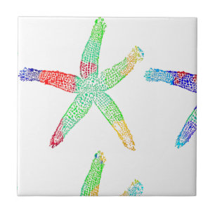 Azulejo Marea Estelar Playa Multicolor Patrones Modernos