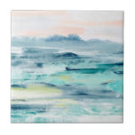 Azulejo Mareas de playa II<br><div class="desc">Beach Tides II por June Erica Vess</div>