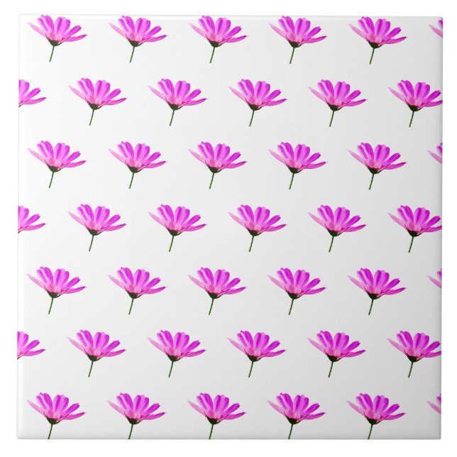 Azulejo Margarita Rosa   (Frente)