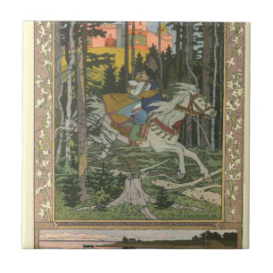 Azulejo Maria Morevna Por Ivan Bilibin