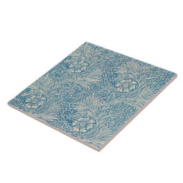 Azulejo Marigoldes Azules (por William Morris)