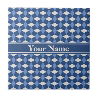 Azulejo Marina de guerra/baldosa cerámica azul/gris del