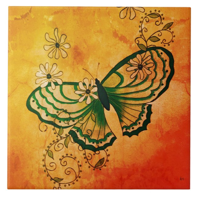 Azulejo Mariposa (Frente)
