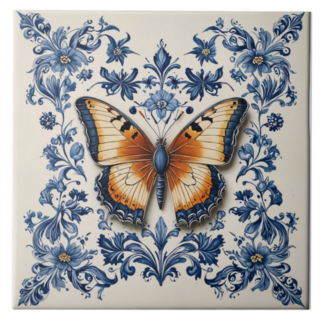Azulejo Mariposa 2 (Frente)