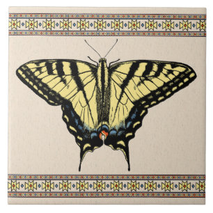 Azulejo Mariposa Cola de Golondrina Amarilla del Sudoeste