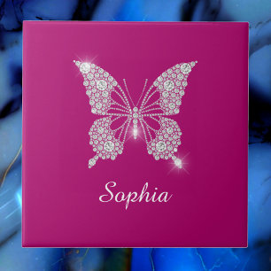 Azulejo Mariposa de diamante blanco, nombre del guión, Fuc