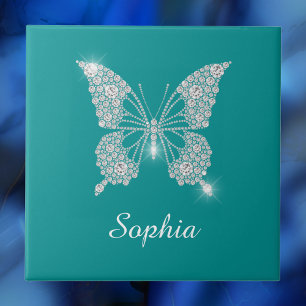 Azulejo Mariposa de diamante blanco, nombre del guión, Ver