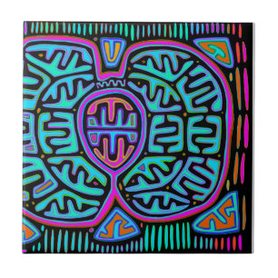 Azulejo Mariposa Kuna india