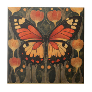 Azulejo Mariposa monarca