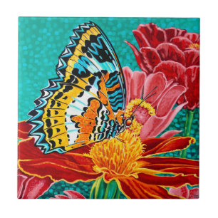 Azulejo Mariposa Poderosa I