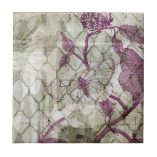 Azulejo Mariposas árabes IV