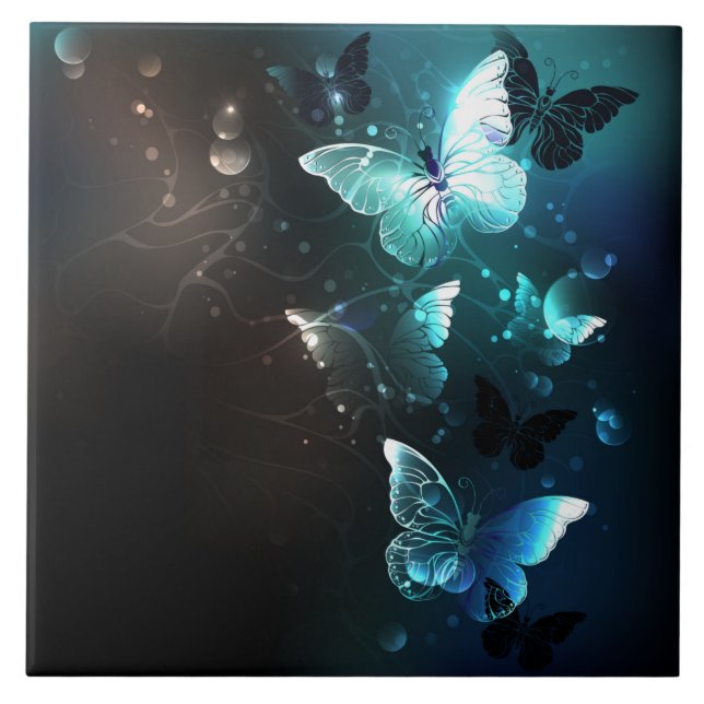 Azulejo Mariposas nocturnas (Frente)