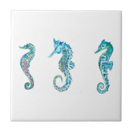 Azulejo Maritim Seahorse Hippocampus