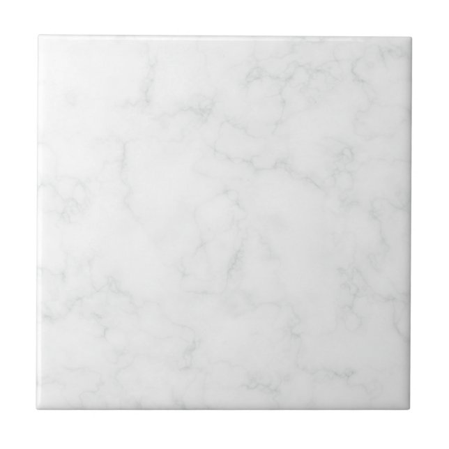 Azulejo Mármol Blanco Clásico Carrara (Frente)