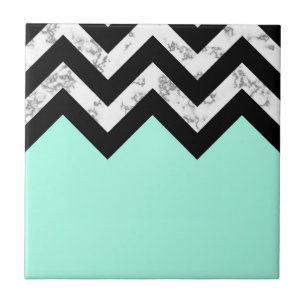 Azulejo Mármol Cuto y Chevron