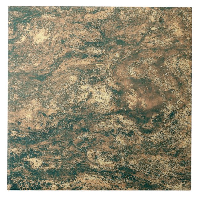 Azulejo Mármol de Bronce Dorado Moderno y Tendencia (Frente)